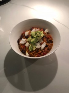 Mexican Bean Soup Bowl