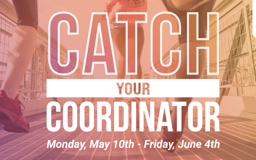Catch Your Coordinator Step Challenge