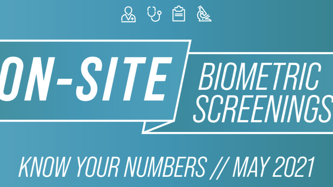 2021 Onsite Biometric Screenings