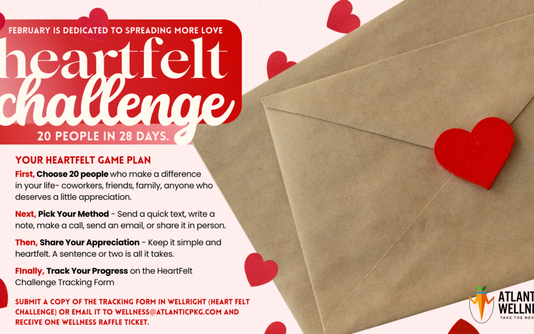 Heart Felt Challenge – February 2026